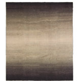 Twilight Wool Ombre Area Rug in Black/Gray/Neutral