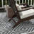 Outsunny Patio Wicker Adirondack Chair With Ottoman, Comfortable High-Back Seating For Outdoor Relaxation And Versatile Use In Garden, Deck, And Backyard-1028570558