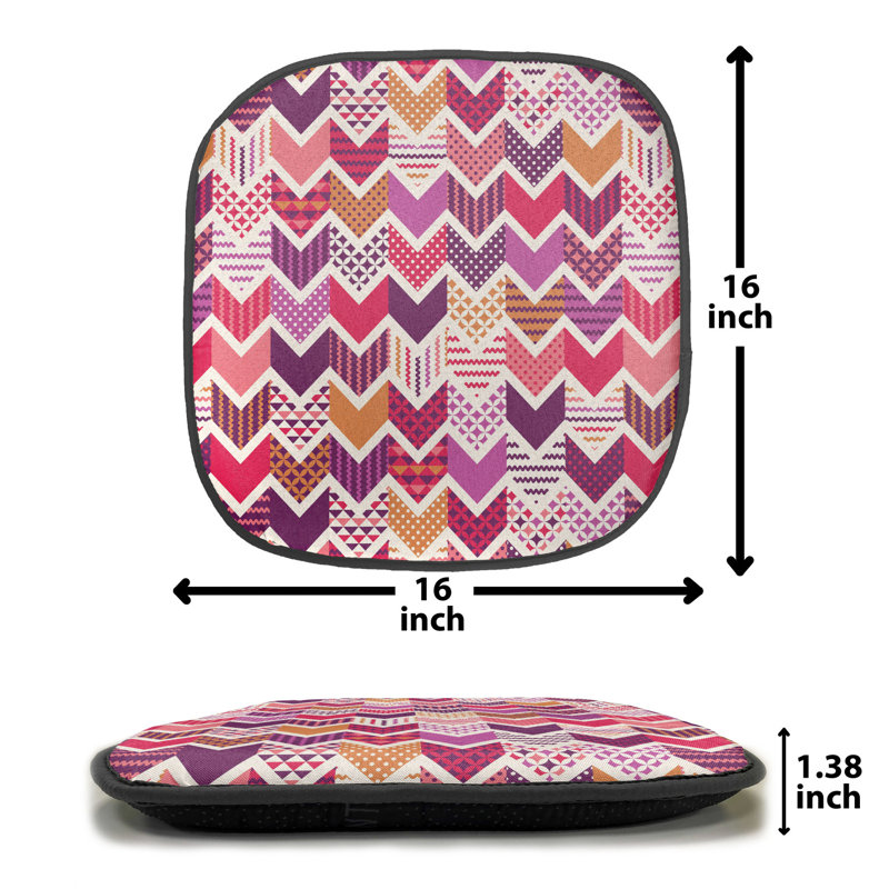 Outdoor 1.38'' Dining Chair Seat Cushion