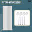 iBathUK Belgravia Vertical Double Slim Flat Panel Radiator-1515133901-1515133900
