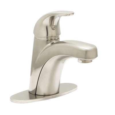 Centerset Single-handle Bathroom Faucet with Drain Assembly