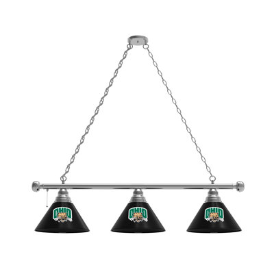 Luminaire suspendu linéaire à 3 lumières pour table de billard NCAA
