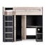 Boylan Single (3') High Sleepers with Storage Included with Desk Included-54248121