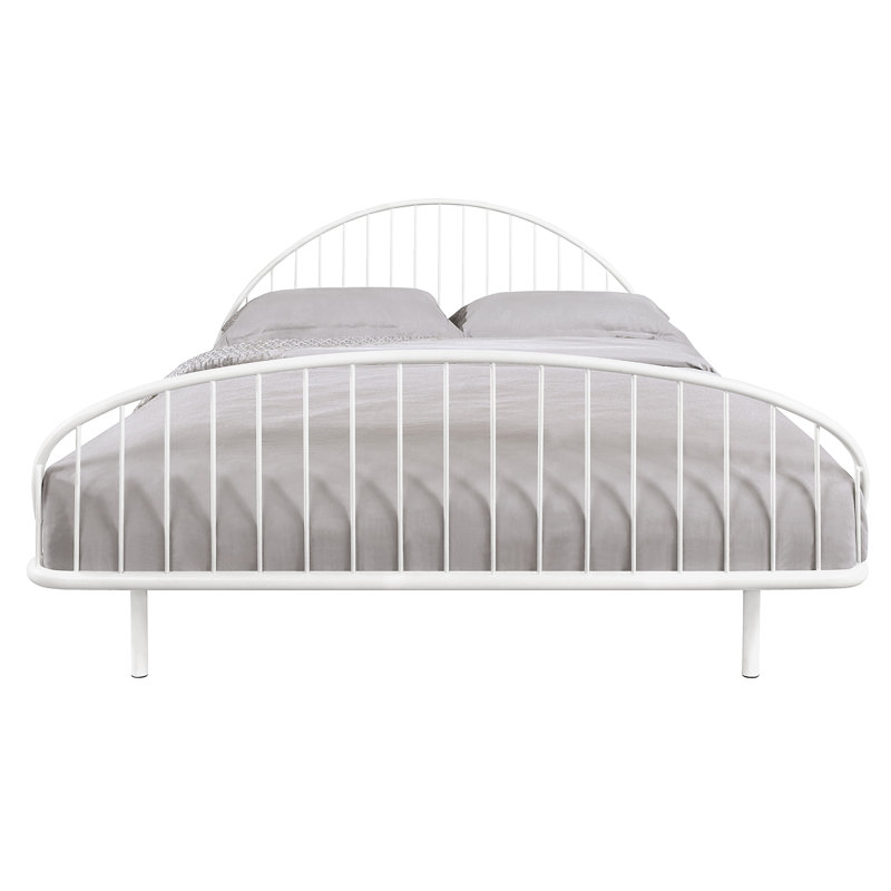 Lit plateforme Anguilla, Grand, Blanc