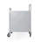 Mobile Storage Utility Cart with Bins and Casters
