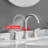 Premium Stainless Steel Bathroom Sink Faucets, Brushed Nickel Modern Style For Home
