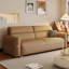 Coussin convertible 70,87 po en polyester brun-130031223