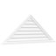 Ventilateur de pignon en PVC à structure triangulaire à montage en surface fonctionnel-43316139