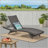 Comfortable Wicker Chaise Lounge For Relaxing Outdoors, Enhancing Your Patio-2061707676-2061707677