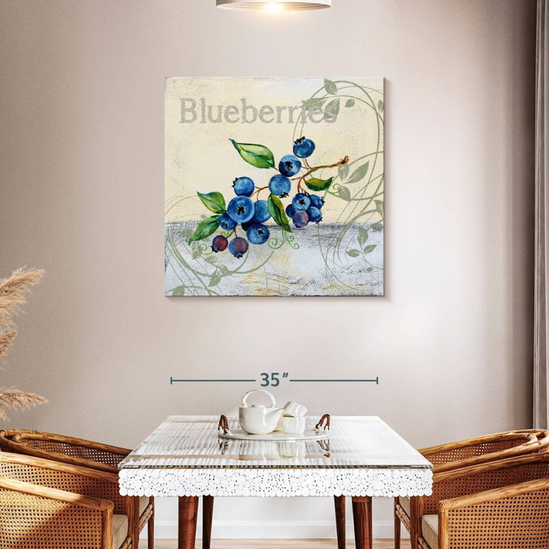Bleuets Yarlin Tutti Fruiti, H 36 po x l 36 po