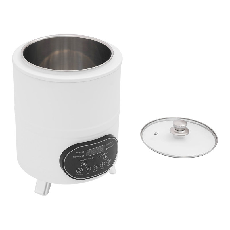 Yogurt Maker Machine With Time And Temperature Control, White