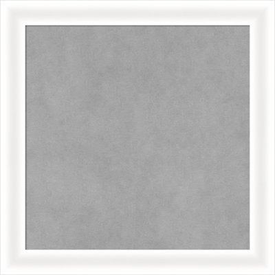 Oliver White Narrow Framed Magnetic Board - Magnet Board, Organization Board