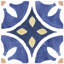 Santorini Coast 9-3 / 4 po X 9 3/4 po Carreau de porcelaine pour plancher et mur
