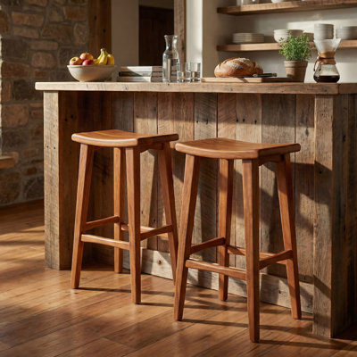 Finneytown Solid Wood Counter Stool