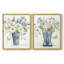 Bouquet de jardin - reproduction encadrée de qualité supérieure - prête à être accrochée - aucun clou requis - aucun clou requis-1758173966-1758173961