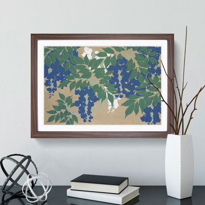 Wisteria by Kamisaka Sekka - Picture Frame Painting