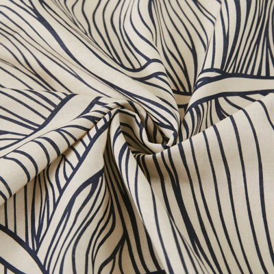 Umbra Bloom Linen Blend Shower Curtain