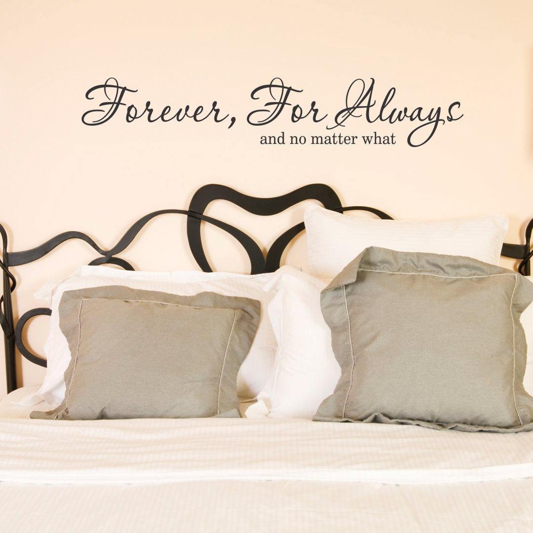 Text & Numbers Wall Decal Winston Porter