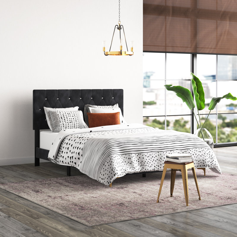 Ensemble de chambre à coucher standard Ardiana, Gris, Gris, Très grand