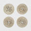 Snowflake Round Coaster