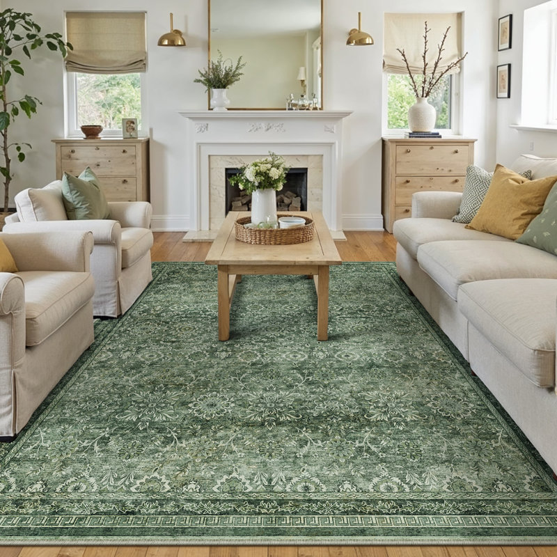 Tapis oriental Elyria Performance, Rectangulaire 8 pi x 10 pi