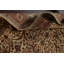Tapis beige / rouge en laine noué à la main de conception unique 5 pi 11 po x 8 pi 9 po New Age