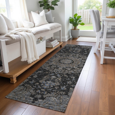Tapis lavable à la machine intérieur / extérieur ACN2543 Global Chantille