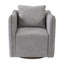 Fauteuil pivotant en polyester de 29 po de largeur Winslow