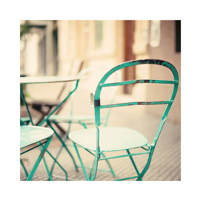Coffee Chair by Caroline Mint - Print on Canvas, Wrapped Canvas, 93.98 cm H x 93.98 cm W x 1.91 cm D