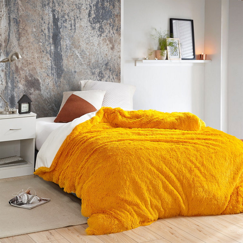 Are You Kidding Posh & Luxe Duvet Cover, Orange, Twin XL Duvet Cover