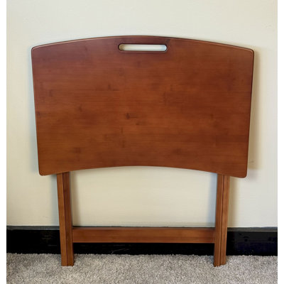 Solid Bamboo Folding Personal Table