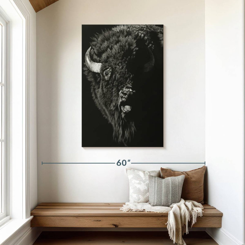 Brampt Wild Scratchboard II, 45" H x 30" W