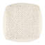 Pouf carré de 20 po de largeur