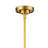 3 - Light Natural Brass Sphere Pendant