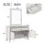 Commode combinée 2 tiroirs Matzet