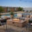 48.2" Rectangular Propane Fire Pit Table - Modern Lightweight Concrete Outdoor Fire Pit with 50,000 BTU Heat Output