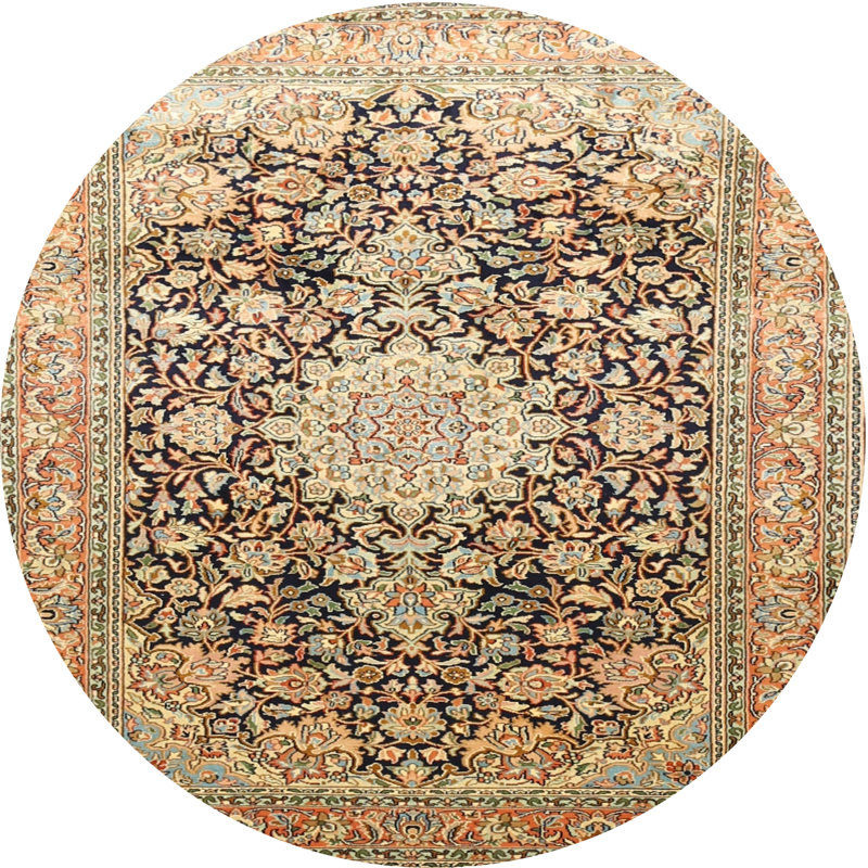 Cabrini Oriental Indoor Rug, Round 4'