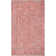 Morris Hand Woven Polyester Indoor/Outdoor Area Rug in Coral/Gray