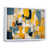 White Floater Framed