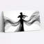 Ensemble de 1 toile murale Silhouette Musique-1659734033-1659734035