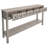 Himanshu Console Table, 60" Long Sofa Table With Two Different Size Drawers and a Bottom Shelf-590321351
