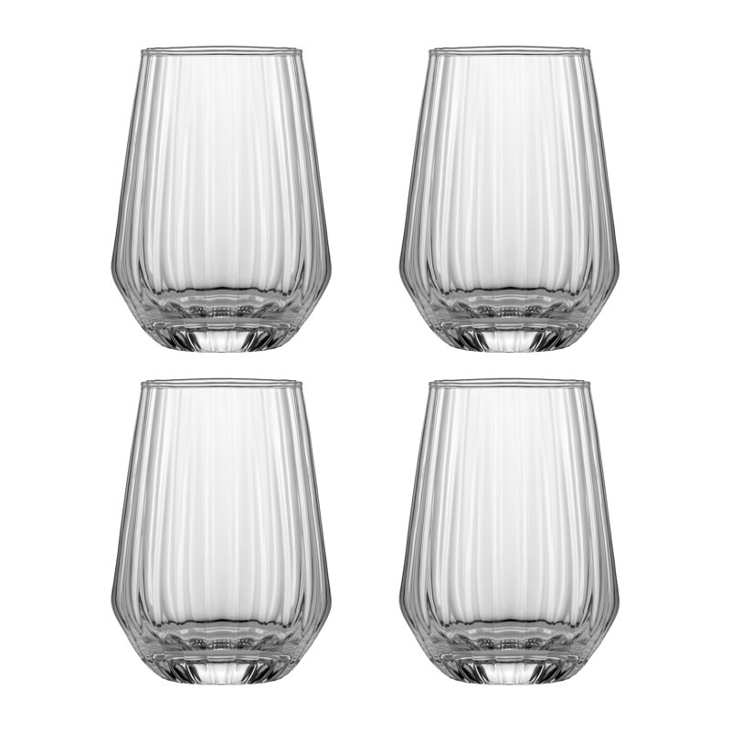 Luxe 400ml Highball Glass Set