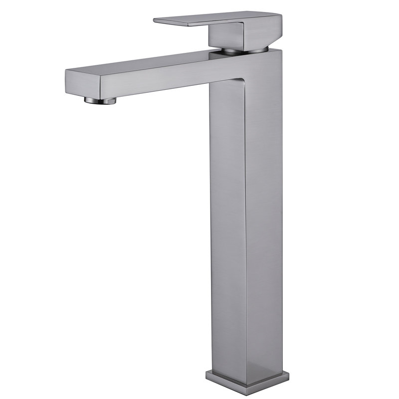 Robinet de salle de bain vasque, Nickel brossé