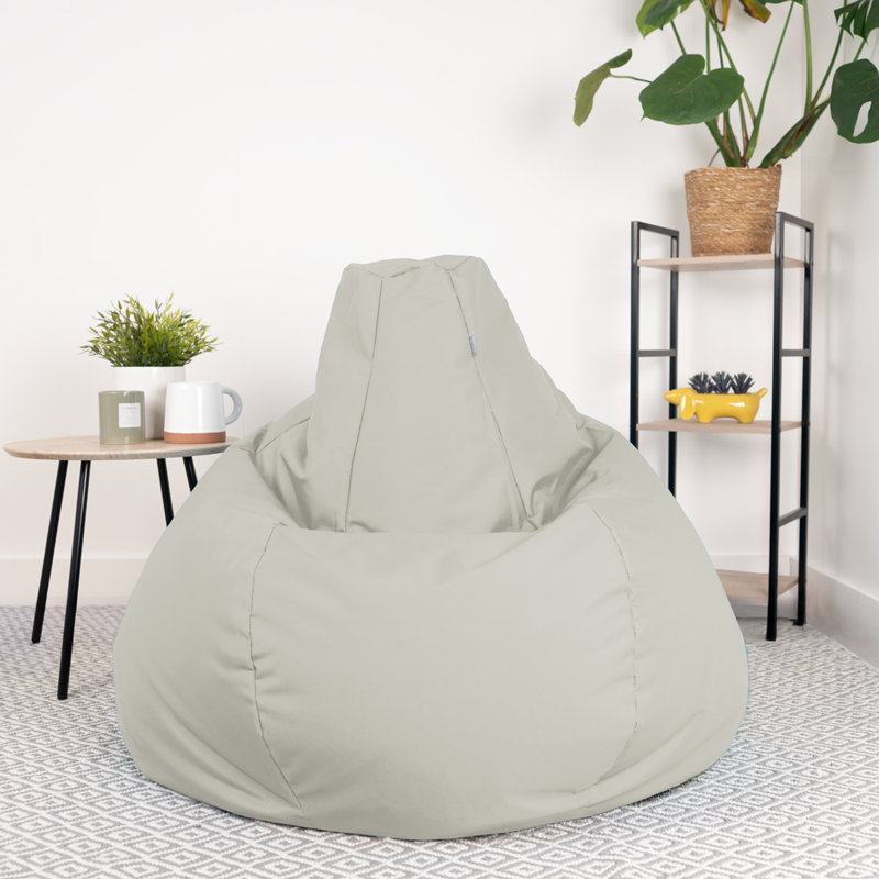 Outdoor Friendly Classic Bean Bag, Silver