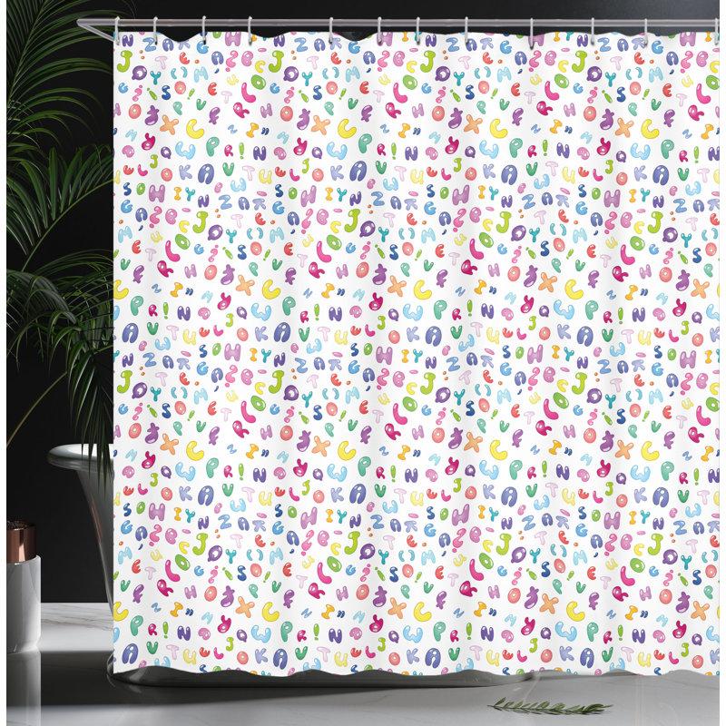 Rideau de douche simple , H 75 po x l 69 po