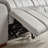 144.87" Genuine Leather Power Reclining Sectional With USB Port-628258892-628258894