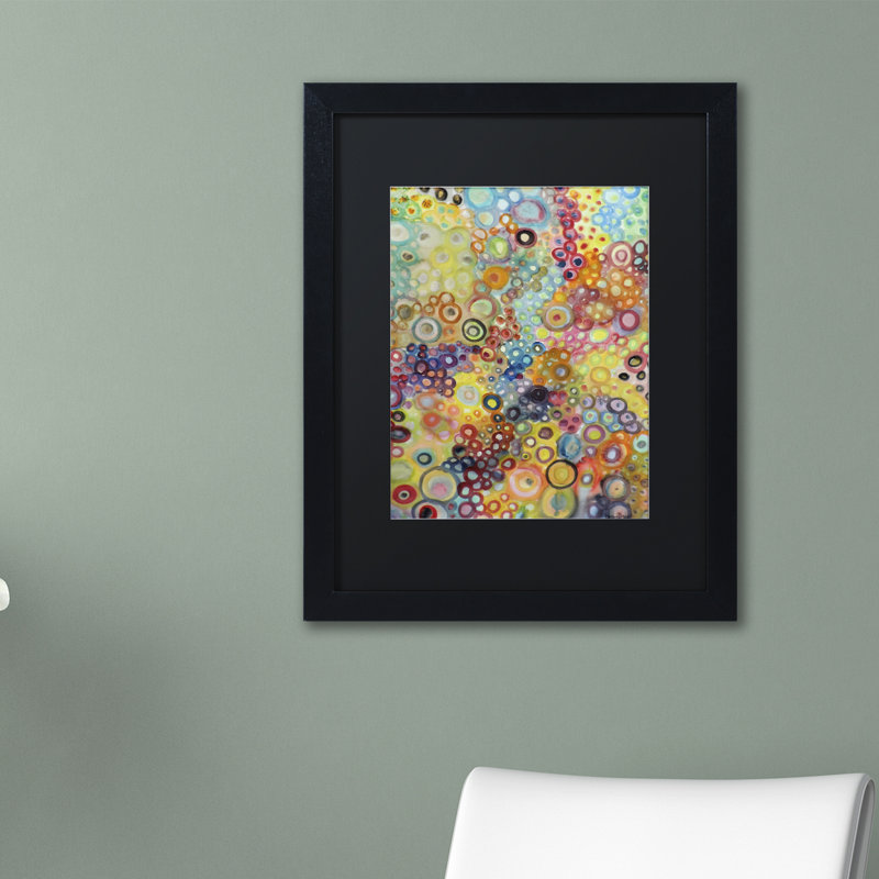 Cellulaires par Sylvie Demers - reproduction d'art sur toile, H 14 po x l 11 po x P 0,5 po, Blanc