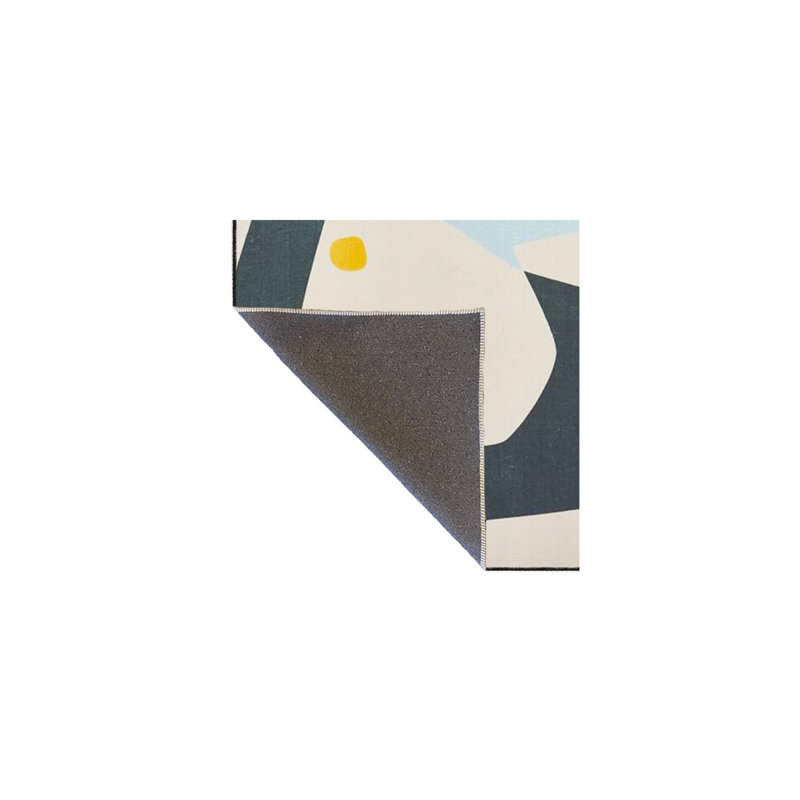 Washable Slanted Patterned Woven Area Rug