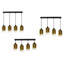 Ellian 4 - Light Black Pendant-134278241