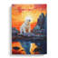 Polar Bear Orphism No.3 - Wrapped Canvas-1697839366